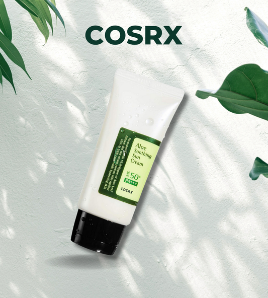 Успокаивающий солнцезащитный крем COSRX с алоэ 50 мл